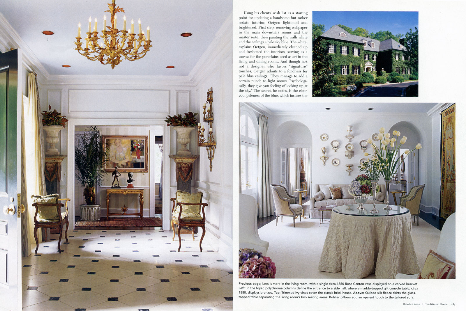 John Oetgen Traditional Home 2002 10 02